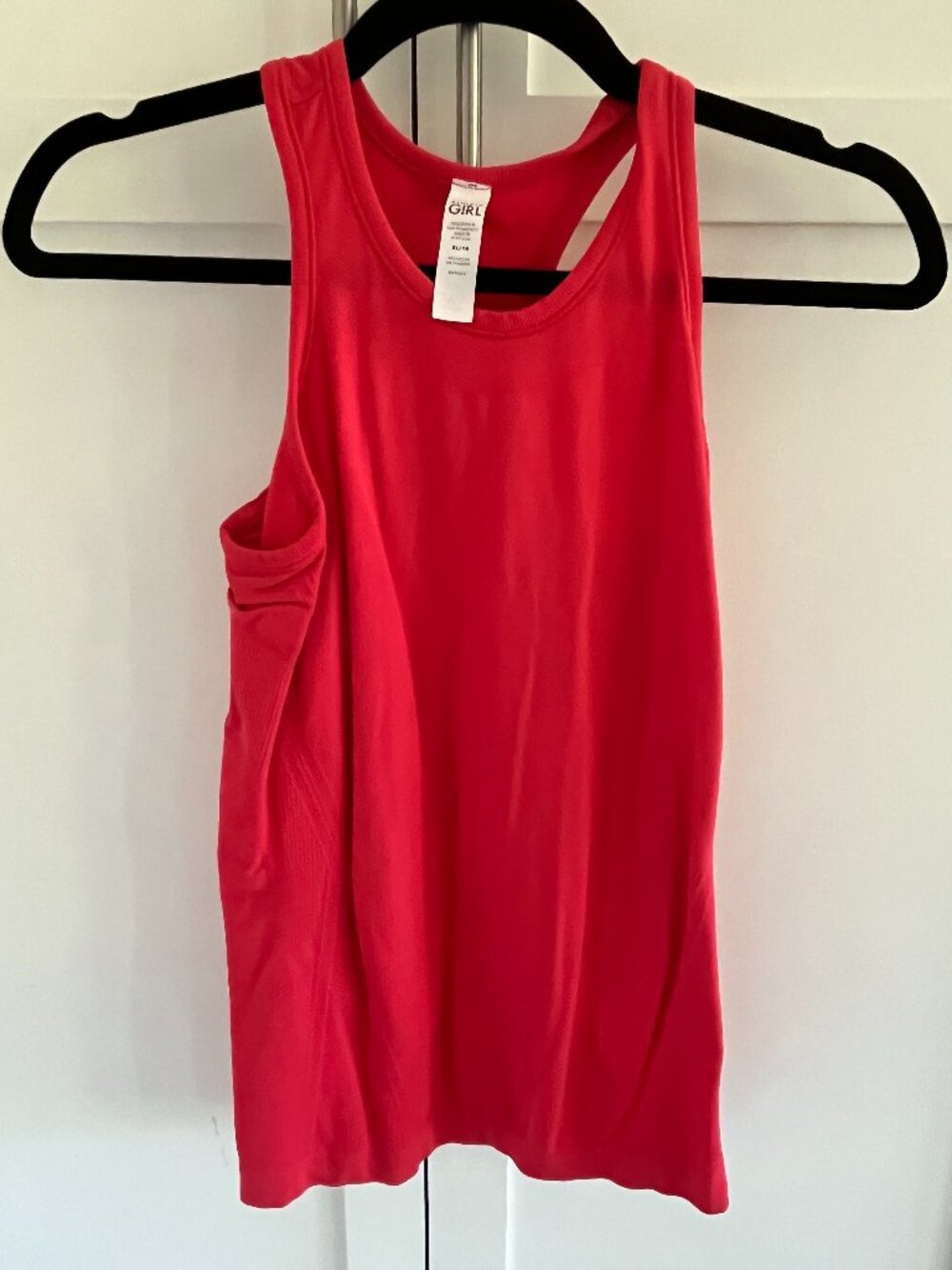 Red Athleta Girl Power Up Tank